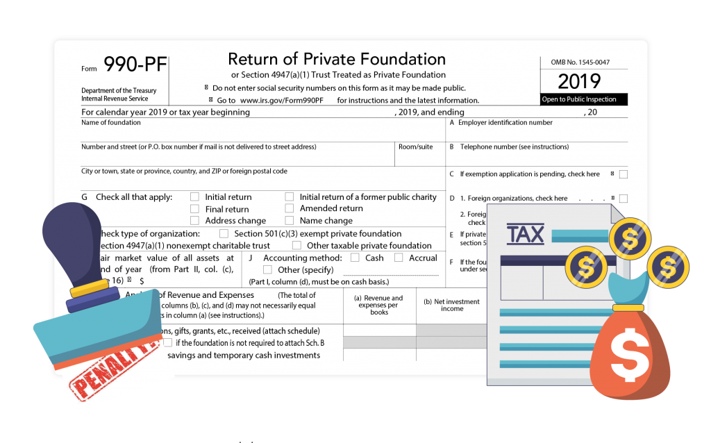 Form 990-PF Penalties