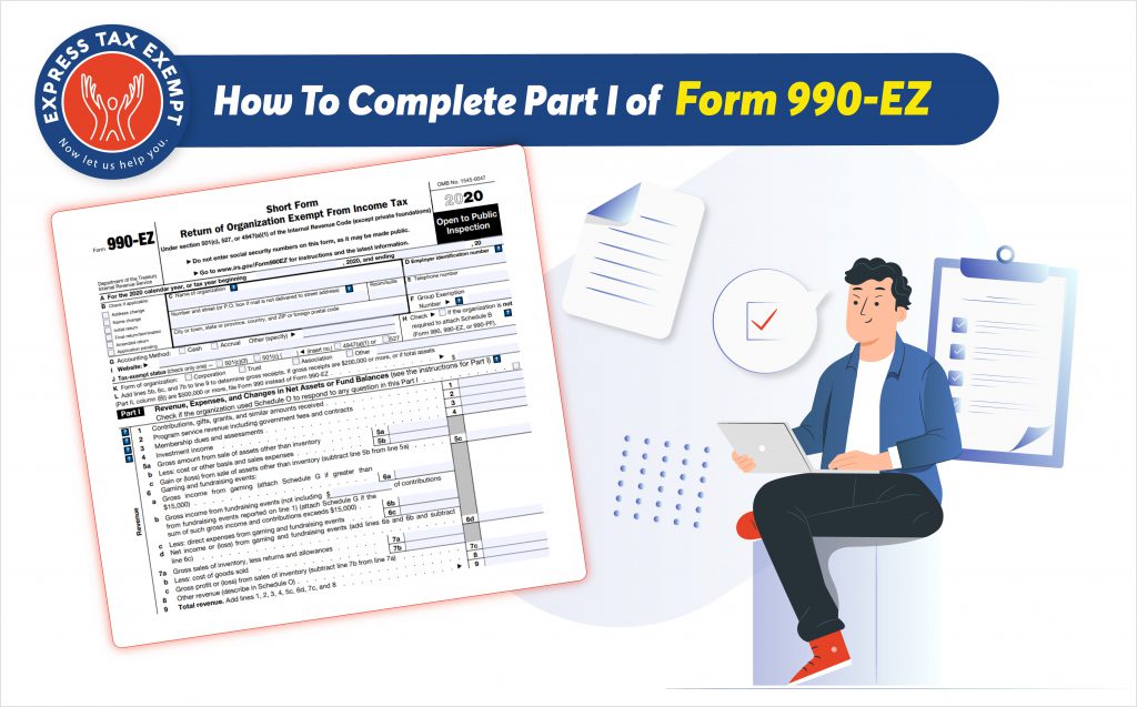 How to Complete Part I of Form 990-EZ