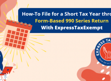 short tax year, how-to