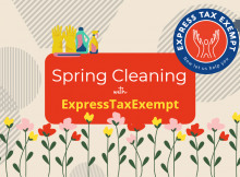 spring cleaning, tax exempt organizations