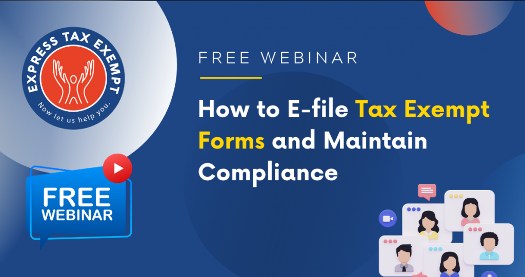 tax exempt e-filing