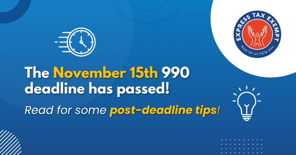 The deadline has passed, here are some post-deadline tips!